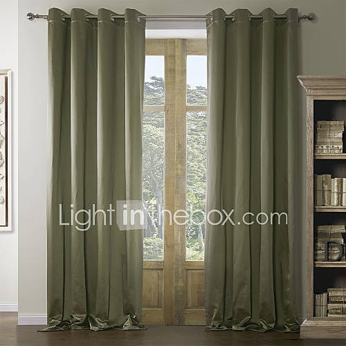 (One Pair) Contemporary Eco friendly Curtain