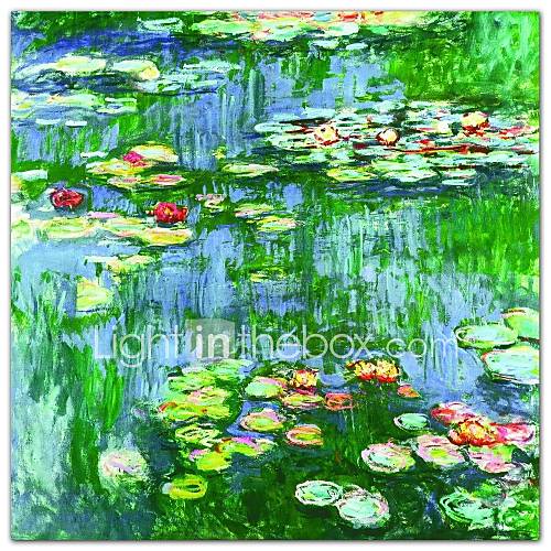 Water Lilies (Nymphéas), c.1916 by Claude Monet Famous Art Print 603000 ...