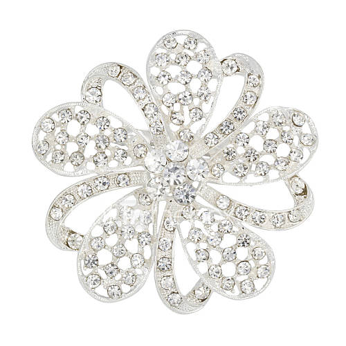 Elegant Alloy With Rhinestones Womens Brooch