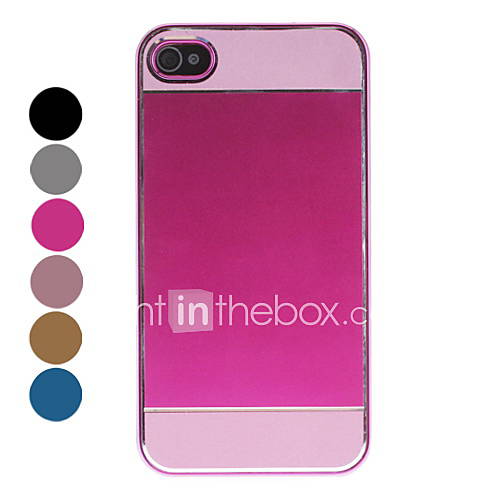 Light Surface Pattern Hard Case for iPhone 4/4S (Assorted Colors)