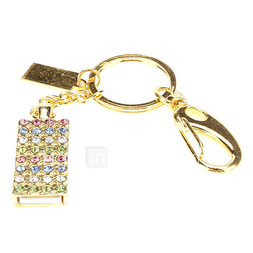 4GB Square shaped Metal Material USB2.0 Flash Drive