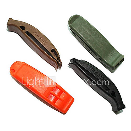 Mini Double Frequency Survival Whistle(Random Color)