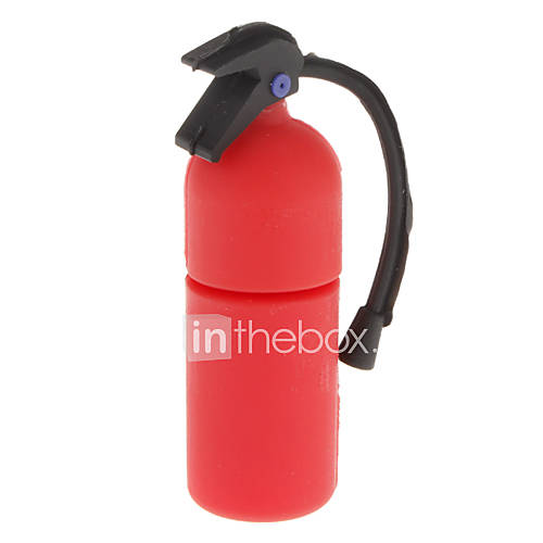 32GB Plastic Fire Extinguisher USB2.0 Flash Drive