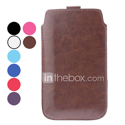 Solid Color PU Leather Pouch for Samsung Galaxy Note 2 N7100