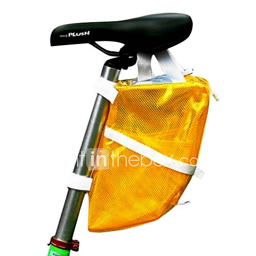 OQ Sport Water Proof Yellow Folded Transparent PVC Tail Bag with LED