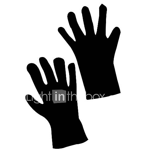 Black Gloves Match with Holiday Costumes