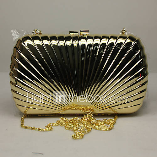 Ladys Fashion Metal Clutch