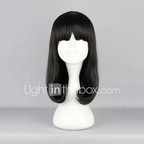 The Gril Next Door Black 50cm Casual Lolita Wig