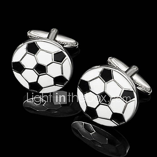 Football Design Cufflinks