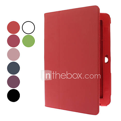 10.1 Inch Solid Color Litchi Pattern Full Body Case with Stylus and Screen Protector(Assorted Colors)