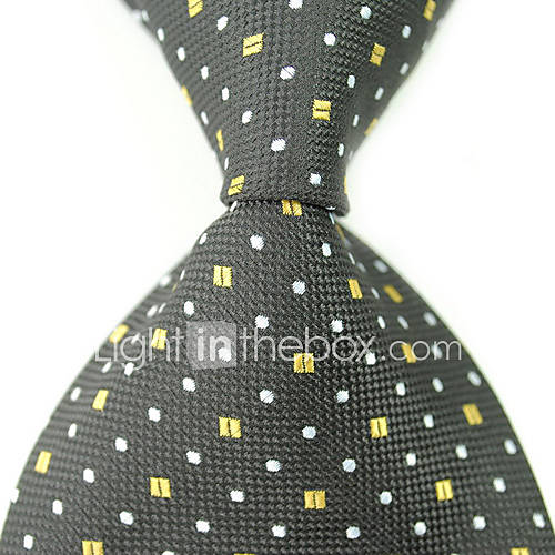Mans Trendy Contrast Color Woven Necktie