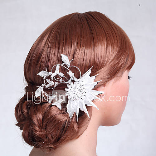 Graceful Alloy Hair Combs with Rhinestone Wedding Bridal Headpieces