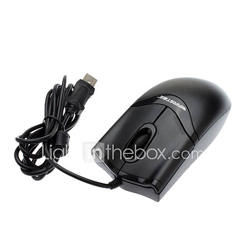 USB Powered Optical Scroll Mice 3D Wheel Cord for PC/Laptop/Desktop