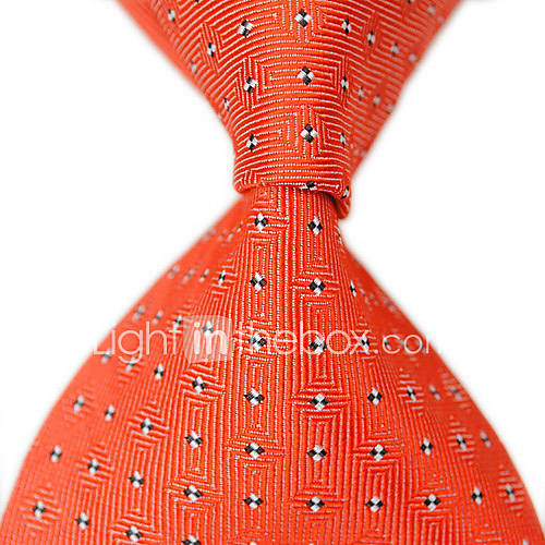 Mans Trendy Stylish Classic Stripes Woven Necktie