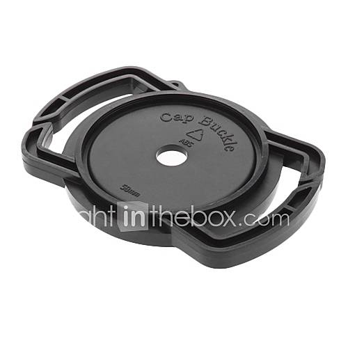 GIZINNO 58mm Cap Claper Lens Cap Keeper Holder for Camera   Black