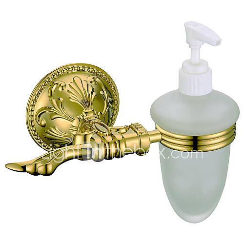 Liquid Soap Dispenser Rack,Brass   Ti PVD Finish