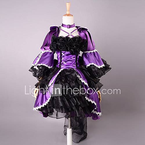 One-Piece/Dress Gothic Lolita Lolita Cosplay Lolita Dress Purple ...