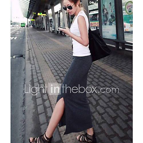 Womens Split Maxi Skirt