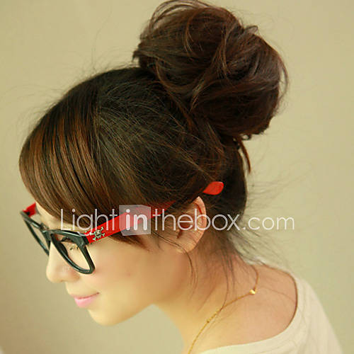 Brown Puff Ball Hair Bun Sweet Lolita Extension Hairpiece