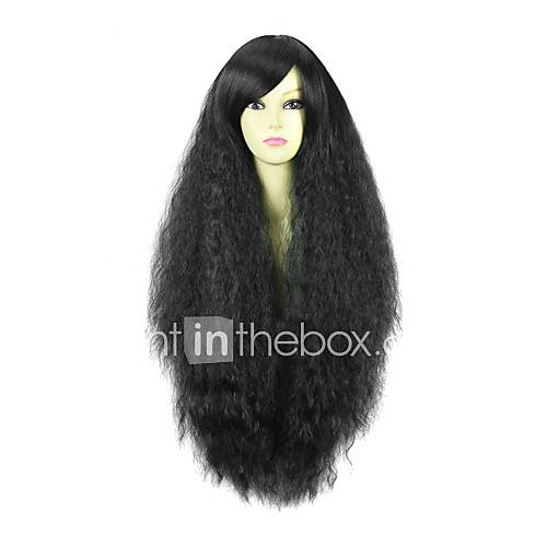 Rock Girl Black 60cm Punk Lolita Afro Hair