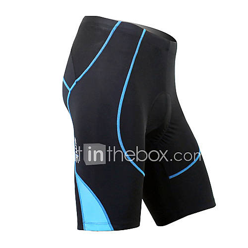 MC05038B Santic Summer Mens Coolmax Breathable Material Cycling 1/2 Pants   Blue