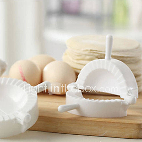 Versatile Plastic Chinese Dumplings Mould Model Meat Pie Marker Maker for Home Family