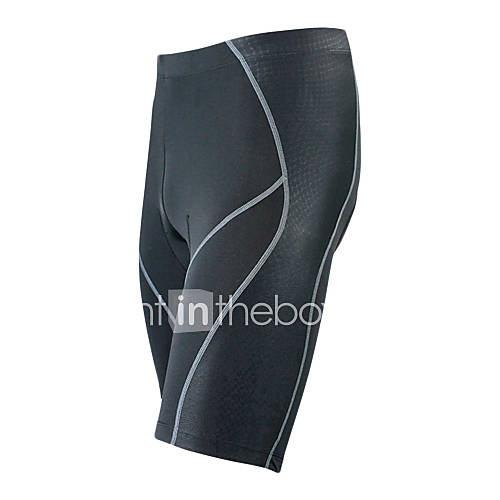 MC05032 Santic Summer Mens Coolmax Breathable Material Cycling 1/2 Pants   Black