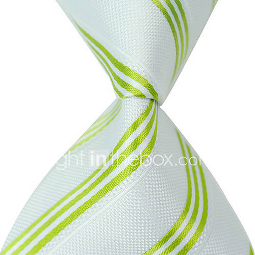 Mans Stylish Fashion Classic Stripes Woven Necktie