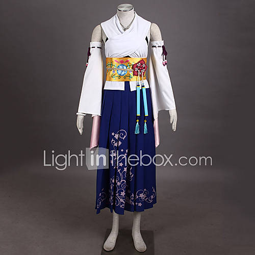 Ⅹ Summoner Yuna Cosplay Costume