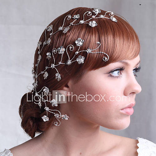 Luxurious Alloy DIY Hair Combs with Rhinestone for Wedding/Special Occasion Headpieces