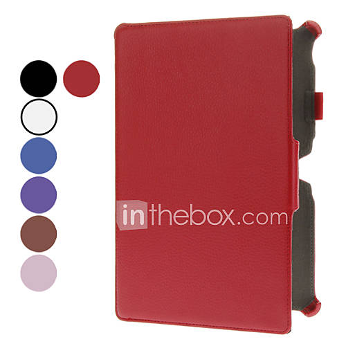 10.1 Inch Lichee Pattern PU Leather Case with Handle for ASUS ME301T