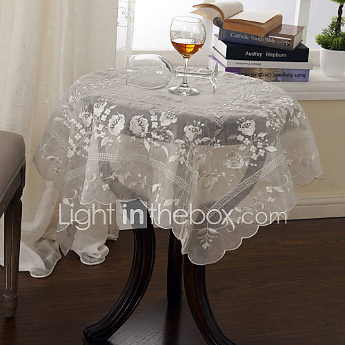 Classic Geometric Polyester Table Cloths