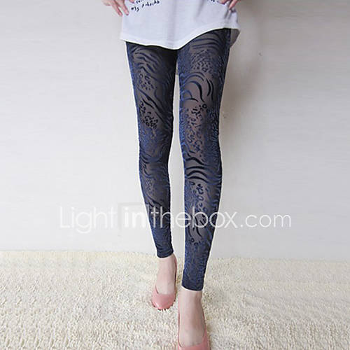 Trendy Translucent Lace Fishnet Ultrathin Short Leggings