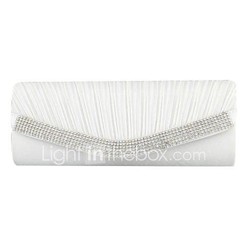 Amazing Satin With Waterproof Fabric And Rhinestone Special Occasion/Wedding Evening Handbags/Clutches