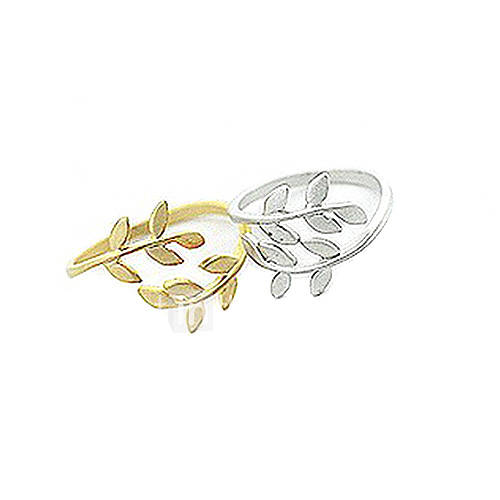 Leaf Open Ring (Assorted Color)