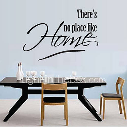 There is No Place Like Home Wall Sticker