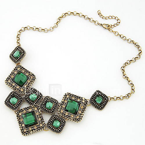 Luxurious Alloy With Rhinestone Womens Necklace(More Colors)