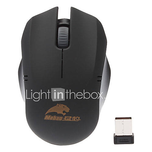 Mebao MR510 2.4Ghz Wireless Optical Mouse with Nano Receiver(1000DPI)