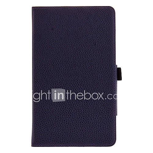 Stylish Lichee Pattern PU Leather Case with Multi Clip for The New Google Nexus 7(2nd Generation)