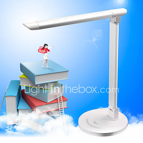 7W Modern Silver 3 Modes Desk Light With Touch Switch
