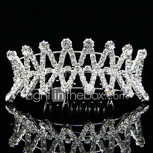 Bridal Special Alloy Tiaras with Rhinestone Wedding/Special Occasion Headpieces