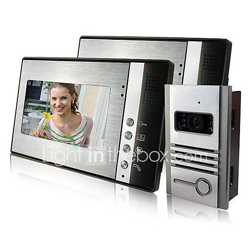 Villa One To Two 7 Inch Color Video Door Phone with Electronically Controlled Lock Function