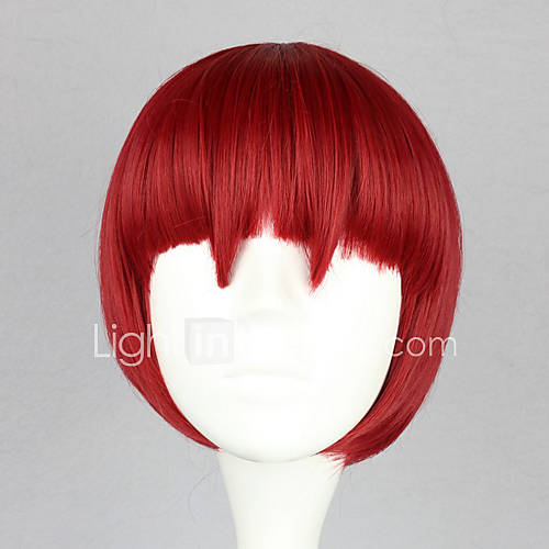 Red Short Bob 28cm Punk Lolita Wig