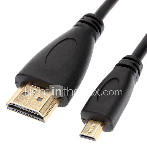 New Slim 6ft Micro HDMI AV Cable for Moto Mobile Phone and Other Tablets