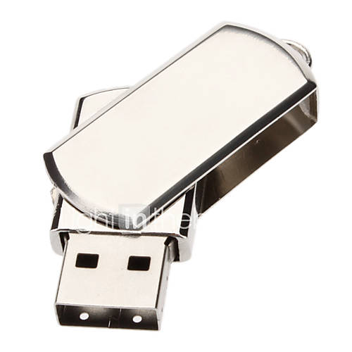 2GB Metal Mini 360 Degree Rotation Protection Case USB Flash Drive