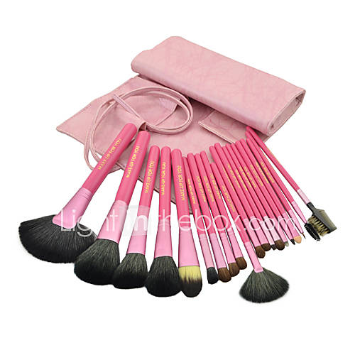 20Pcs Pink High grade Professional Makeup Brush Set