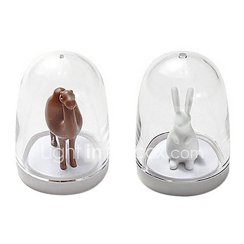 Animals Series Camel Rabbit Style Spice Jar 2Pcs/Pack