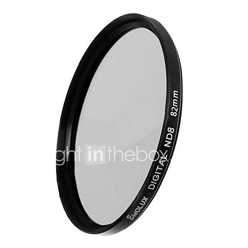 Emolux Neutral Density 82mm Digital ND8 Filter