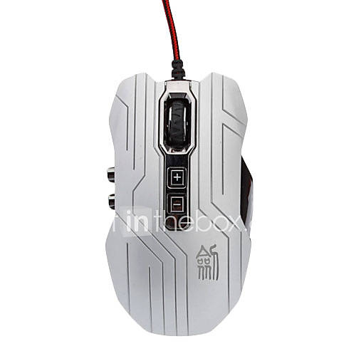 R/L Hand Versatile Ultra Light Cool Optical Sensor 9D Gaming Mouse(800/1200/1600/2400 DPI)