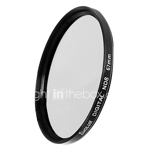 Emolux Neutral Density 67mm Digital ND8 Filter